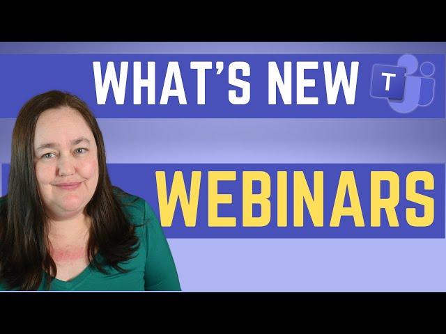 How to Use Microsoft Teams Webinars