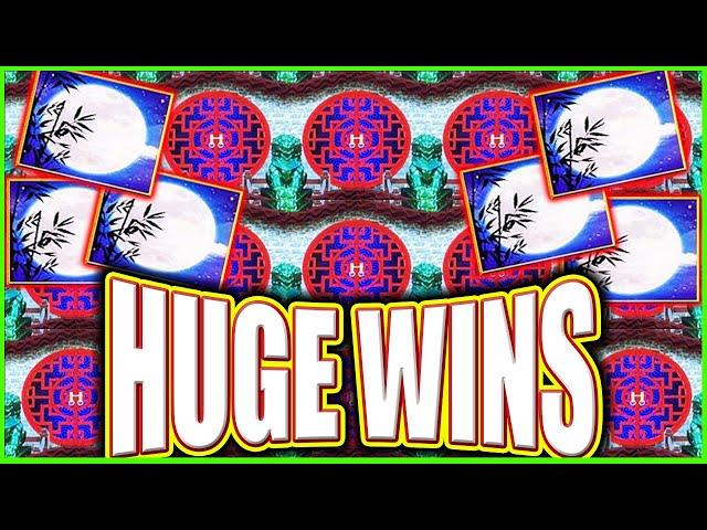 Unstoppable HUGE WINS on Autumn Moon Dragon Link Slot Machine