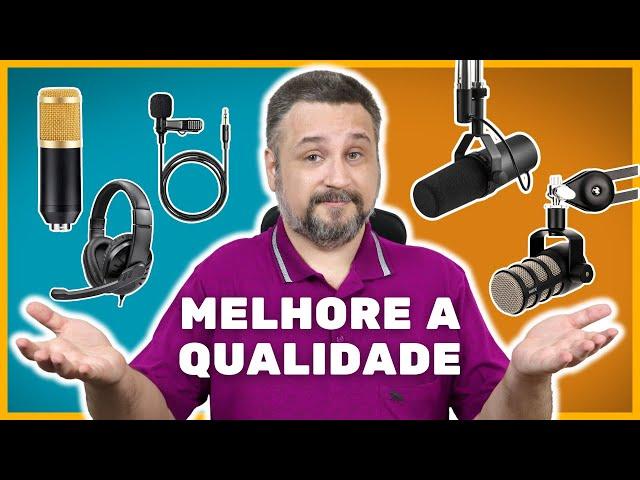 Como Fazer Qualquer Microfone Parecer Profissional - Configurações de Microfone no OBS Studio