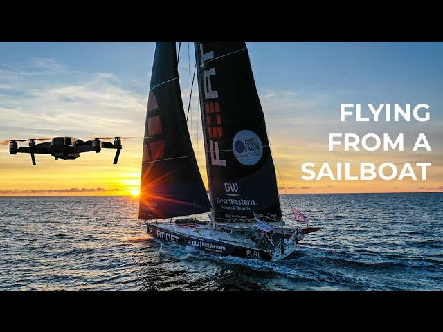 how to FLY A DRONE from a MOVING SAILBOAT: +20 Tips and Tricks
