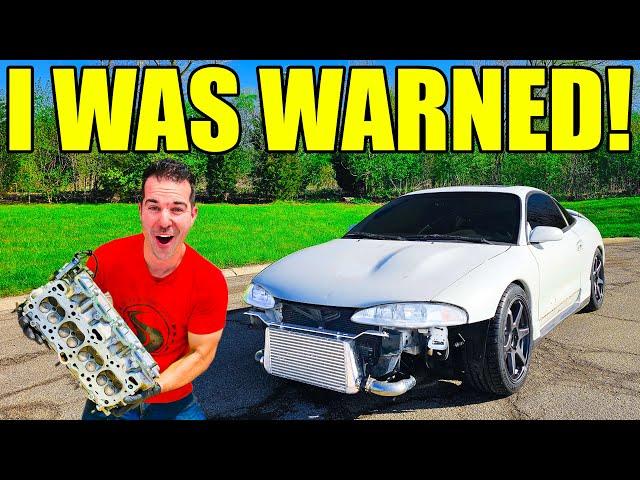 I DIY Fixed My Eclipse GSX Blown Head Gasket & Then This Happened! You Guys Warned Me!! DSM Life!