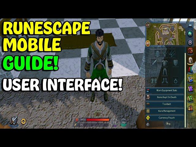 RuneScape 3 MOBILE User Interface Guide! (UI)  Beginner Friendly & In Depth! (2021)