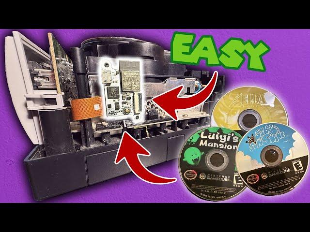 The EASIEST Mod for the Nintendo GameCube Just Released - FlippyDrive Review/Guide