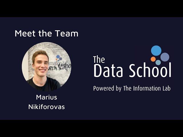 Meet the Team - Marius Nikiforovas