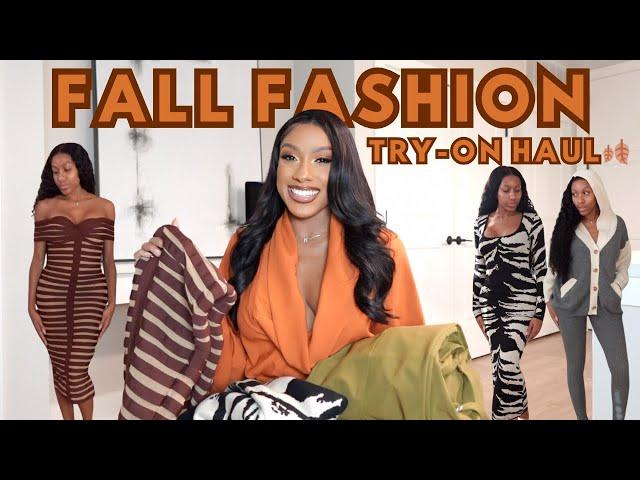 FALL FASHION NOVA HAUL  | Cozy Sweaters, Chic Sets, & More!