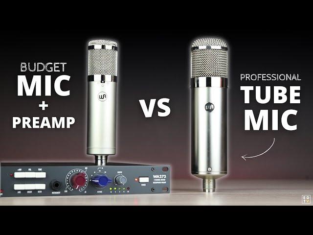 Budget Mic (+ Preamp) vs. Classic Tube Mic - BIG DIFFERENCE?