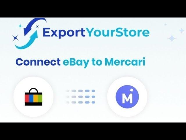 How To Crosslist EBAY listings to MERCARI for FREE import your eBay store to mercari, increase sales