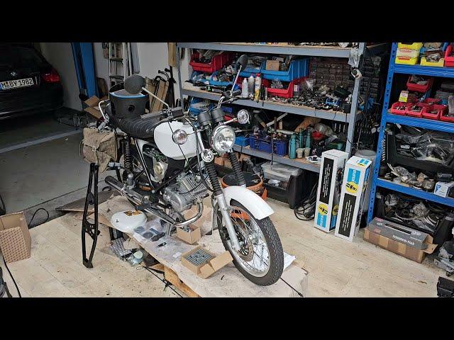 Simson S51 - Luxus Tuning -  Langtuning S85 wird perfektioniert