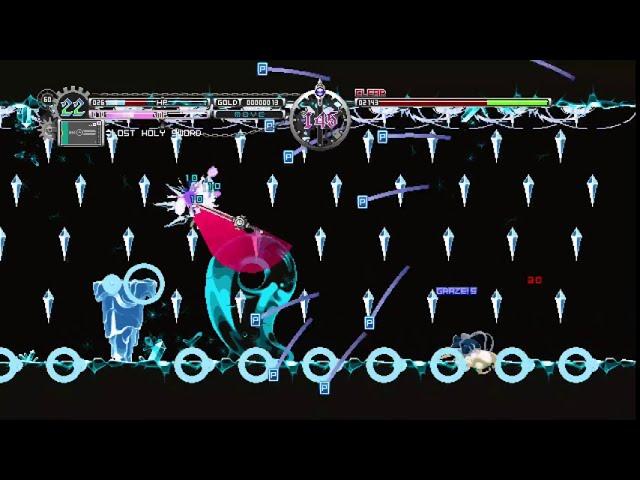 Touhou Luna Nights walkthrough pt4. White shrine extra stage. NO COMMENTARY