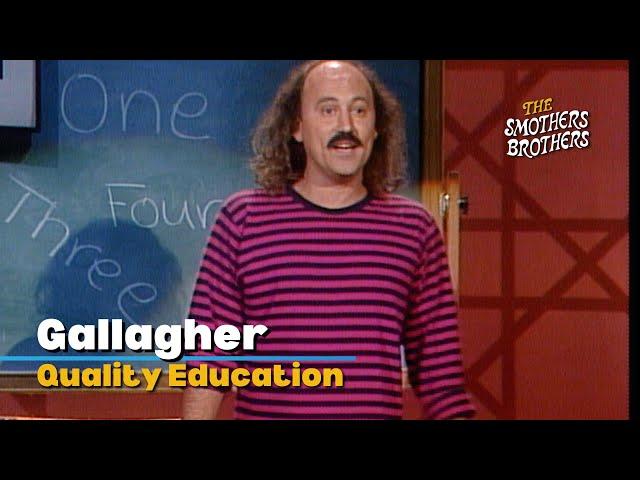 Gallagher | Quality Education | The New Smothers Brothers Comedy Hour