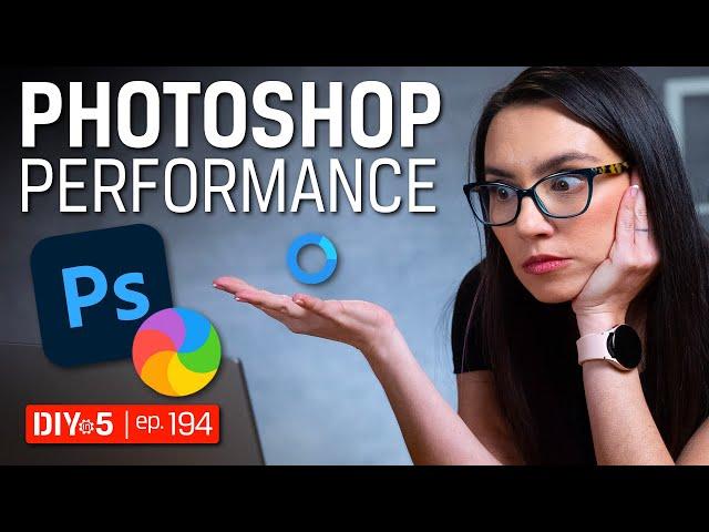 Improve Photoshop Performance – DIY in 5 Ep 194