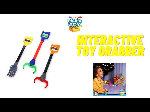 Interactive Toy Grabber, Robot Hand and Robotic Claw, 3 Pc Set