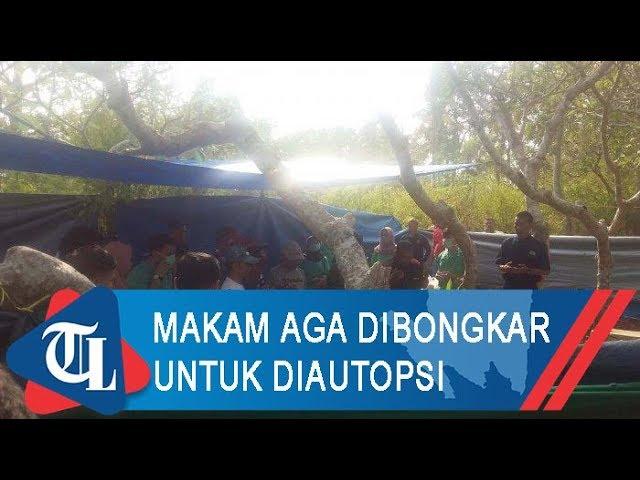 Makam Aga Dibongkar Untuk Diautopsi | Tribun Lampung News Video