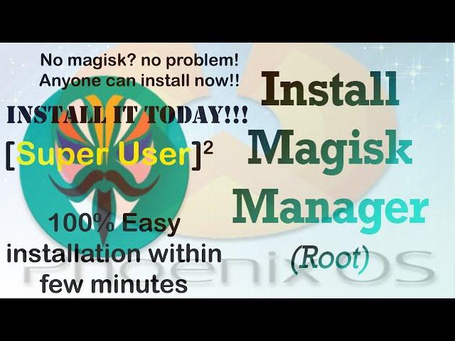 How to install Magisk Manager on Phoenix OS | Unlock Extreme Potential of Phoenix OS | The Beginning