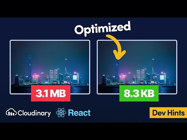 Optimize Images in React with Cloudinary - Dev Hints