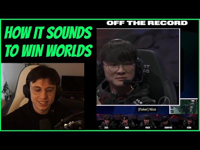 T1''s Voice Comms As They Win Worlds Finals