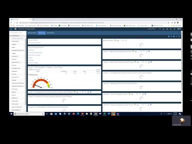 Asset & Location Availability in Maximo