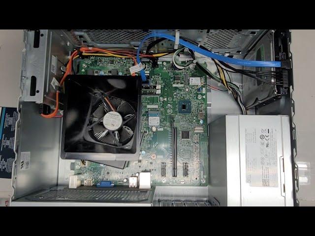 DELL Inspiron 3670 Disassembly RAM SSD Hard Drive Upgrade Replacement Repair