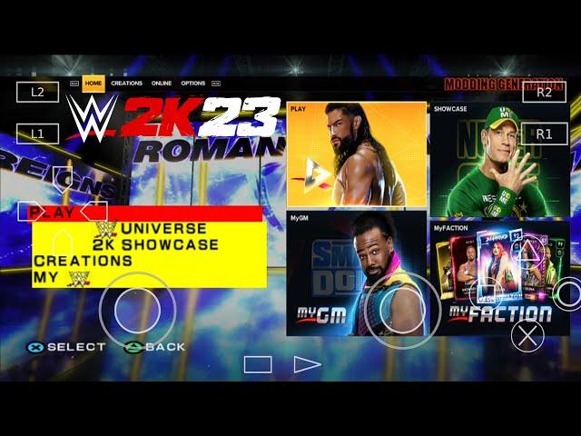 WWE SVR 2K23 PS2 Game For Aether SX2 PS2 Emulator On Android | John Cena Vs. Randy Orton | Gameplay