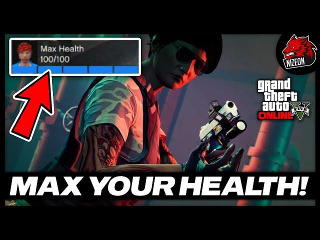 HOW TO GET MAX HEALTH IN GTA ONLINE 2024