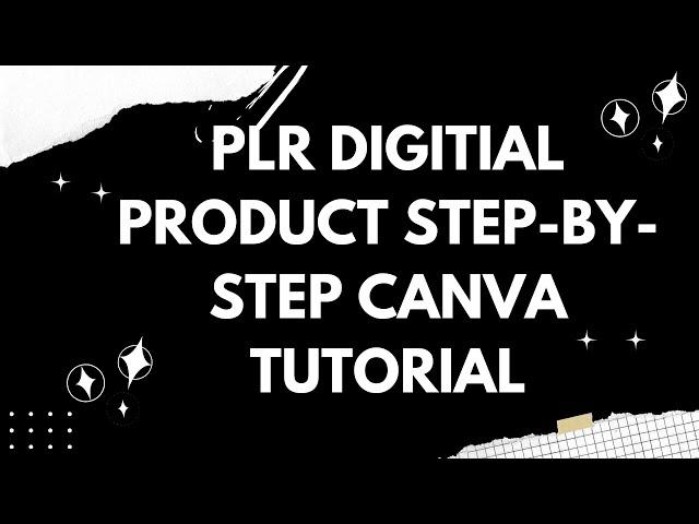 PLR Digital Product Ideas: Step-by-Step Canva Tutorial for Free PLR Product - Habit Trackers