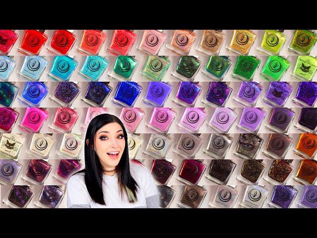 Swatching ALL My Mooncat Nail Polishes!! || KELLI MARISSA