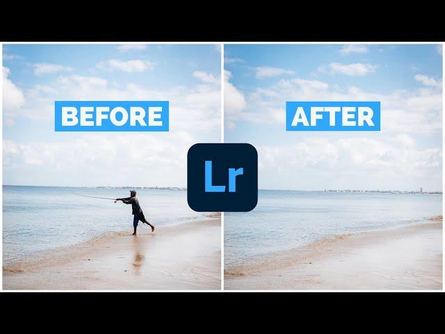 Remove Objects In Lightroom. FAST! 2024 Update.