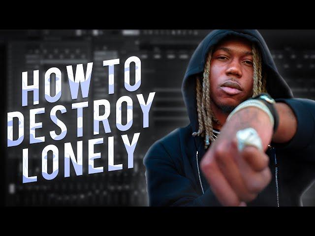HOW TO MAKE DARK BEATS FOR DESTROY LONELY (fl studio tutorial)