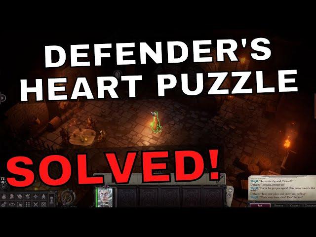 Defender's Heart Basement Puzzle Pathfinder Wrath of the Righteous Defender's Heart Lever Puzzle