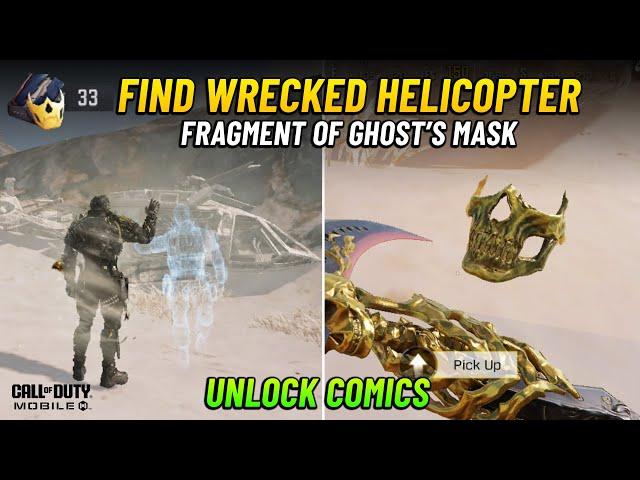 How to Find Fragment of Ghost's Mask to Unlock Mythic Ghost Comics CODM - COD Mobile