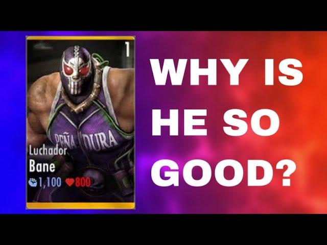 INJUSTICE MOBILE | Dealing 500K+ AREA Damage With Luchador Bane | How Good Is Luchador Bane?