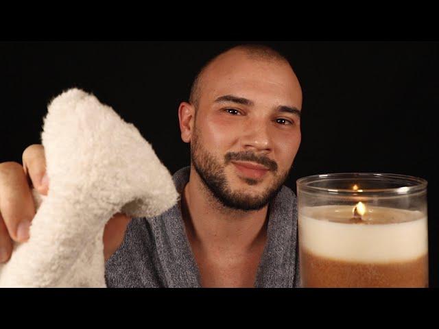 Getting you ready for Bed ASMR  Very Sleepy Personal Attention  Vegan Facial Treatment