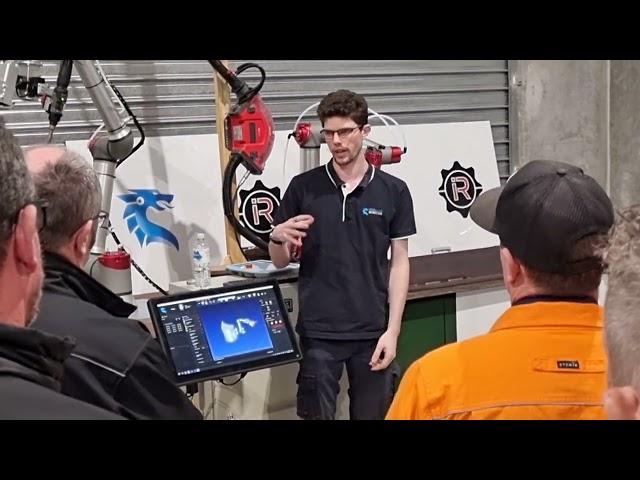 Smart self programming Robot Blue Dragon FRAMEWORK V2 open day Demo presentation - September 2022