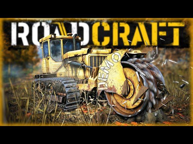 НОВИНКА ОТ СОЗДАТЕЛЕЙ SNOWRUNNER! СМОТРИМ ДЕМКУ РОАДКРАФТ! | RoadCraft  | Часть #1