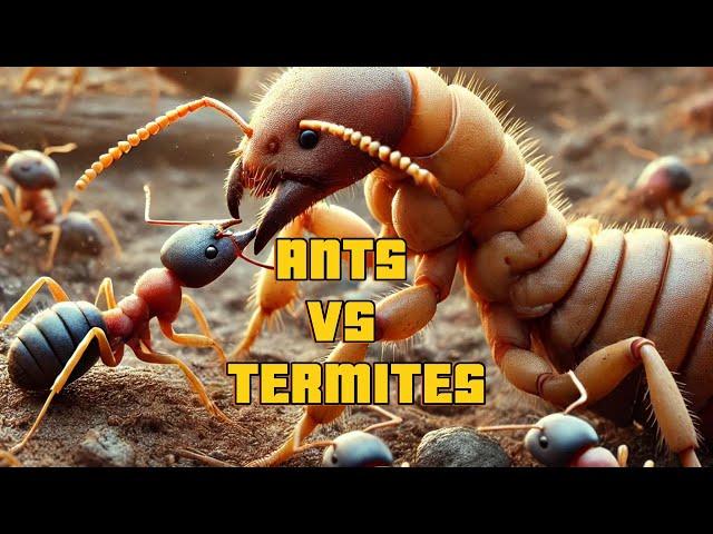 Ants VS Termites The Battle for Dominance