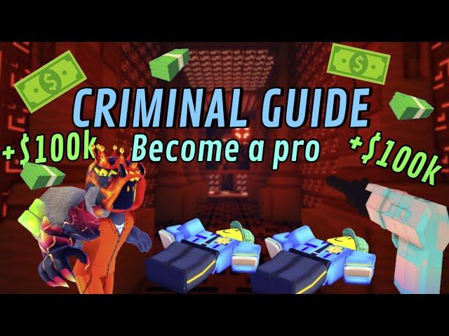 How to defeat cops! FULL GUIDE ON CRIMINAL | Jailbreak tips & tricks