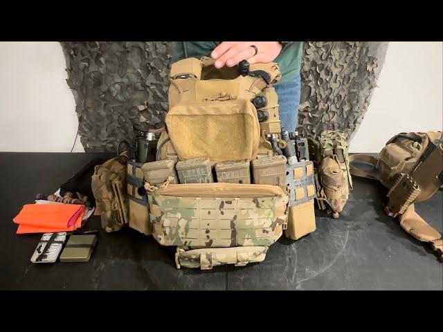 Infantry Leader Plate Carrier Setup