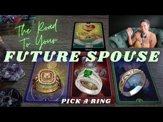 🪐The Road To Your Future Spouse  Pick A Ring  Tarot Reading