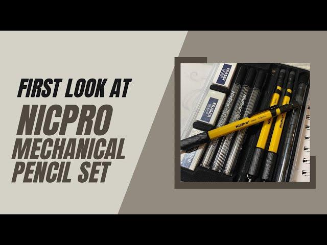 First Look at NicPro Mechanical Pencil Set