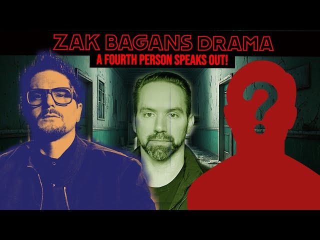 ZAK BAGANS DRAMA - a 4TH person speaks out! and its not good! Ghost adventures