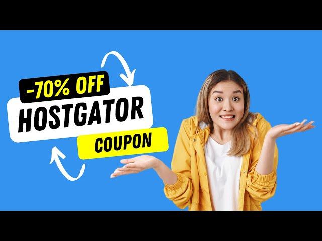 Hostgator Coupon Code 2024 - Best Hostgator Discount Available