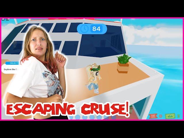 ESCAPING THE SINKING CRUISE!