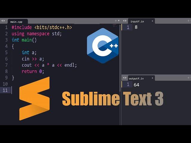 How to setup Sublime Text 3 for Competitive coding in C++ 2022