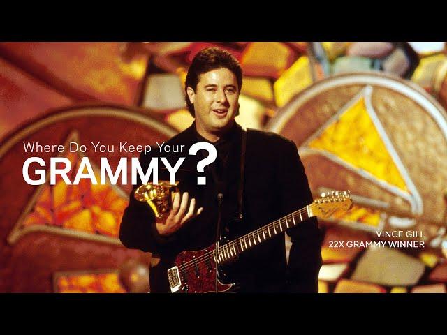 Vince Gill Spreads Gratitude For Those Who Shaped His Music Career | Where Do You Keep Your GRAMMY?