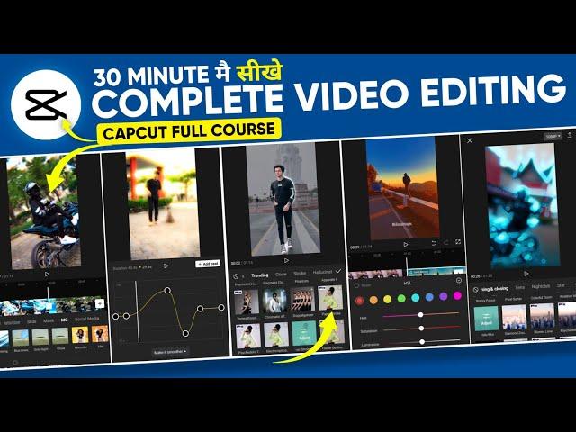 Capcut Video Editing Full Tutorial | Capcut Se Video Edit Kaise Kare | Capcut Tutorial