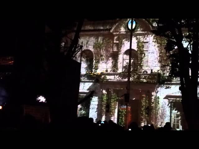 mapping Pilar 2012 , fiestas patronales