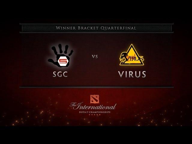 SGC vs Virus - Loser Bracket Round 1 - Dota 2 International - No Commentary