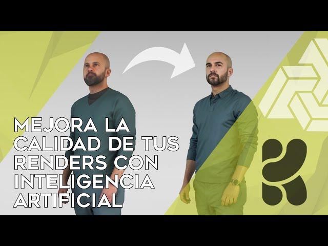 Cómo mejorar la calidad de tus renders usando KREA AI