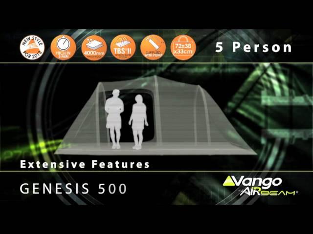 Vango Family - Genesis AirBeam® tent filmed 2013