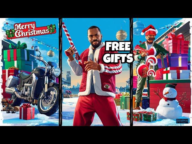 GTA Online's Epic Festive Surprise: Free Santa Outfits, Masks & Candy Cane Weapon!